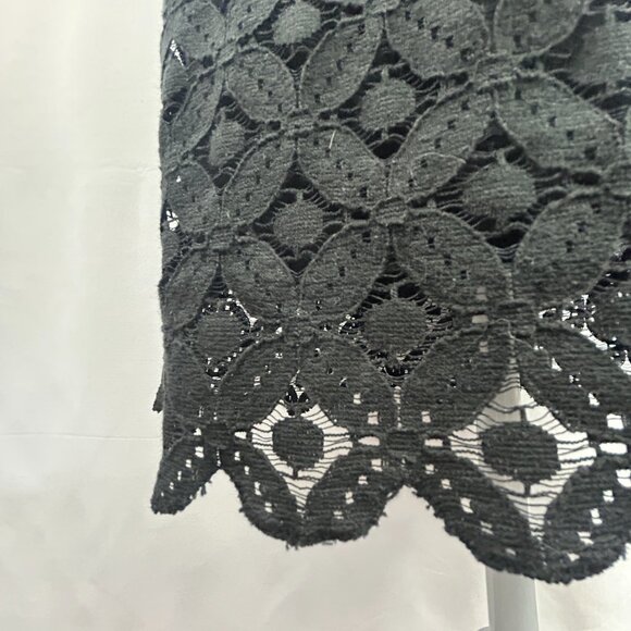 Max Studio Romantic Lace Black Midi Dress – Medium - Picture 6 of 8